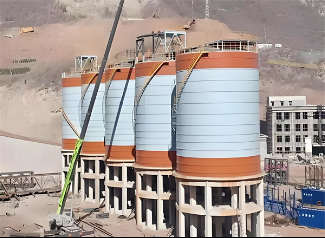 修文高架钢板仓